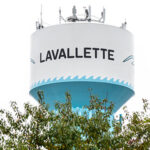 Water tower that looks out over the Lavallette real estate market